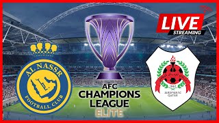 🔴 Al Nassr vs Al Rayyan LIVE  Full Match  AFC Champions League 202425  eFootball PES 2021 [upl. by Nivrehs]