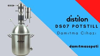 Distilon DS07 Potstill Damıtma Cihazı Tanıtım [upl. by Lonny]