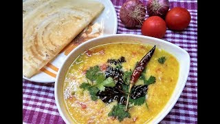 South Indian Tiffen Sambar in Just 10 Min  One Pot Moong Dal Sambar Recipe  Bachelors Recipe [upl. by Lennox]