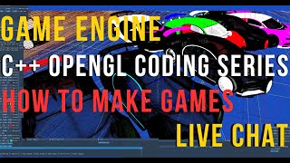 Making My Own C  OpenGL Game Engine amp Open World Game  Graphics Programming [upl. by Assiral]