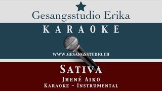 Sativa Jhené Aiko  Karaoke Instrumental [upl. by Radbourne92]