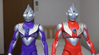 ULTRAACT ウルトラマンティガ スカイタイプampパワータイプ [upl. by Benco]