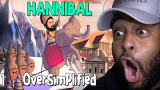 HE WANTS REVENGE ON THE ROMANS  The Second Punic War Part 1  OverSimplified   Reaction [upl. by Anotyal]