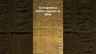 Os Enigmáticos Nefilins Gigantes da Bíblia [upl. by Nilyad]