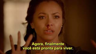 The Vampire Diaries S08E16  I Was Feeling Epic  Caroline liga para Stefan LEGENDADO [upl. by Boone]