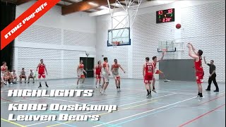 Highlights KBBC Oostkamp Vs Leuven Bears TDM2 PlayOffs [upl. by Adian269]