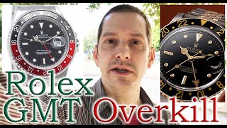 Collection Review Too Many Rolex GMT Watches  Bezel Insert Issue [upl. by Rehctaht548]