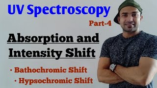 Absorption and Intensity Shift Bathochromic and Hypsochromic Shift UV SPECTROSCOPY [upl. by Violeta]