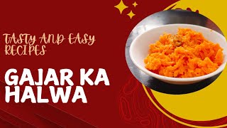 gajar ka halwa  Sunday special veg recipe Indian sweet dish easy recipe in hindi [upl. by Enyawd499]