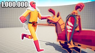 1000000 DAMAGE ELITE JOUSTER vs UNITS  TABS  Totally Accurate Battle Simulator 2024 [upl. by Aramal]