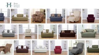 How to Install Your Stretch Slipcover  Home Fashion Designs [upl. by Eanrahc374]