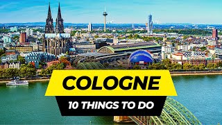 Top 10 Things to do in Cologne 2024  Germany Travel Guide [upl. by Derf]