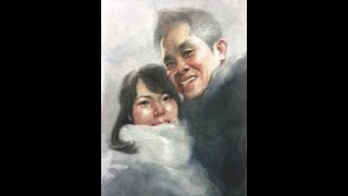 Zimou Tan  Art  How to paint watercolor portrait part II [upl. by Wiebmer599]