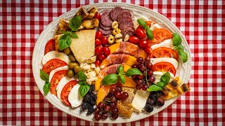 Eat like a ROMAN GOD make this ANTIPASTI BOARD [upl. by Okiek431]