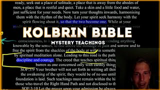 KOLBRIN BIBLE  SONS OF FIRE Ancient Mystery School Reading p1 [upl. by Htiekel]