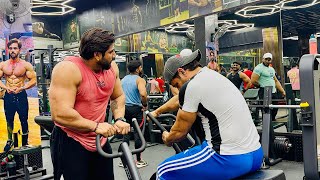 Workout start complete back workout with Ustad ji 💪🏻❤️ [upl. by Essined]