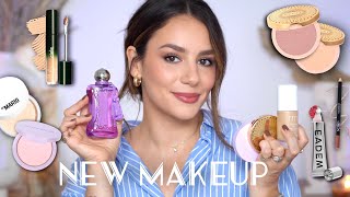 GRWM LOTS OF NEW MAKEUP Ciele Concealer Gucci Highlighter Makeup by Mario Powder Tower28 Eadem [upl. by Quitt369]