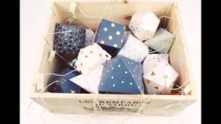 JOUR DE PLUIE Tutoriel calendrier de lavent DIY [upl. by Gerianne]