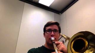 Coplands Appalachian Spring trombone excerpts [upl. by Kirrad]