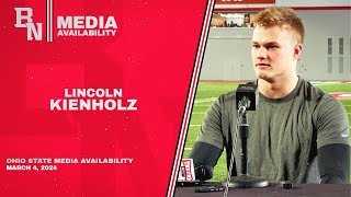 Ohio State’s Lincoln Kienholz Reflects on Cotton Bowl Previews Spring Practice [upl. by Anim]