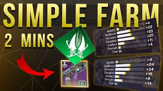 Easy Artifice Armor amp God Roll Indebted Kindness Farm  Destiny 2 Guide [upl. by Eetnom]