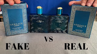 Fake vs Real Versace Eros Eau De Parfum 100 ML [upl. by Anoiuq]