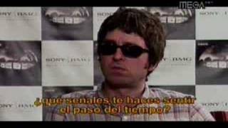 Noel Gallagher Interview in Chile  Part 1 [upl. by Aicenav]