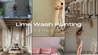 How to Apply JH Wall Paints Lime Wash Paint [upl. by Netsyrc716]