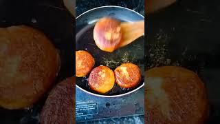 Aloo tikki chaat 😋 Dal stuffed Aloo tikki chaat recipestreet  style Aloo tikki chaat streetfood [upl. by Anitsej]