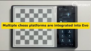 Multiple chess platforms are integrated into Evochess chessnut chessnutevo chessgame [upl. by Nortna]