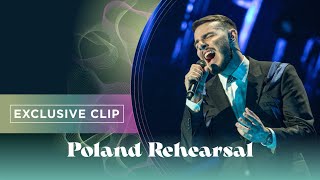 Ochman  River  Exclusive Rehearsal Clip  Poland 🇵🇱  Eurovision 2022 [upl. by Onej]