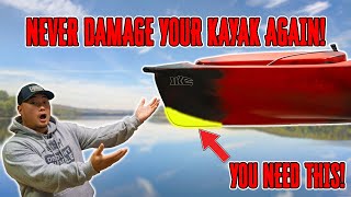 EVERY Fishing Kayak NEEDS A Keel Guard FULL INSTALL [upl. by Aissenav]