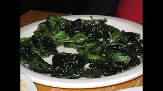 Air Fried Spinach  Fun Air Fryer Recipes [upl. by Ahsinam]