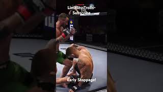 Early stoppage in UFC 4 WTF [upl. by Blithe]