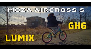 MOZA AIRCROSS S  Panasonic GH6 Cinematic Footage 4k 120fps [upl. by Gan]