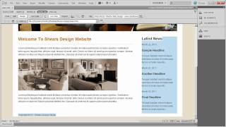 15  Introduction to Dreamweaver Tutorial CS5 [upl. by Dressel]