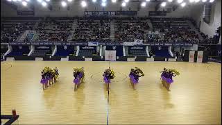 Grande pompon minime  Grâces Twirling Club  championnat de France 2024  médaille de Bronze [upl. by Fermin610]