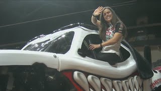 Monster Jam driver Loghan Ashline opens up about inspiring young girls [upl. by Hawkins916]