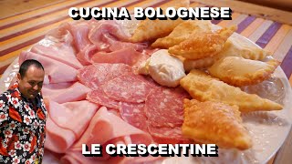 LE CRESCENTINE BOLOGNESI o a Modena Gnocco Fritto a Parma Torta Fritta [upl. by Peednus]