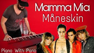 Måneskin  MAMMAMIA  Free Piano Improvisation [upl. by Aleetha288]