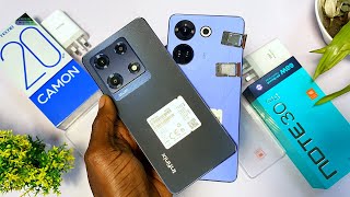 infinix zero 30 vs tecno camon 20 pro 5g pubg test [upl. by Haduj678]