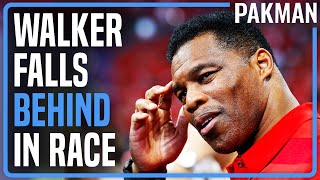 Herschel Walker Falls Slightly Behind Raphael Warnock Amid Abortion Scandal [upl. by Lambert]