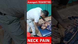 Neck pain treatment by dr suraj Chiropractor pain trend shortsfeed cervical pain relief [upl. by Ziza]