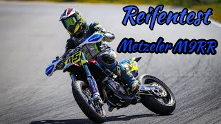 Metzeler M9RR Reifentest  Supermoto Rennstrecke  TEAMKEV95 [upl. by Eladal]