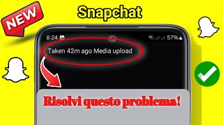 Come rimuovere il problema di caricamento dei media su Snapchat [upl. by Ephrem444]