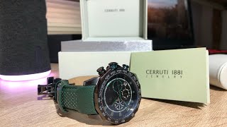 CERRUTI 1881 🇮🇹 Watch Unboxing [upl. by Anavahs169]