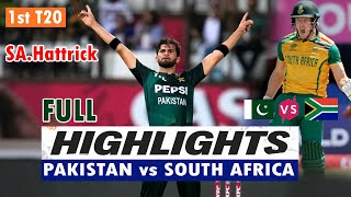 Full HIGHLIGHTS  Pakistan vs South Africa 1st T20 2024 Match HIGHLIGHTS [upl. by Manning]