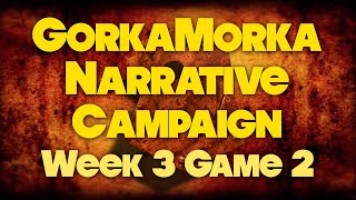 Squiggers of the Dune vs Gobsmashas  Week 3 Game 2  Gorkamorka Narrative Campaign Revisit [upl. by Tillion]