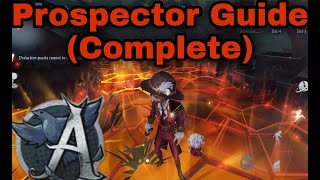 IDENTITY V  Prospector GuideComplete  How to Use prospector New lithospheric egg accessory [upl. by Leirda]