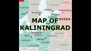 MAP OF KALININGRAD [upl. by Colvin]